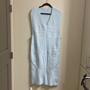 Long Maxi Women Sweater sleeveless dress